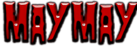 MayMay — tattoo artist name graphic